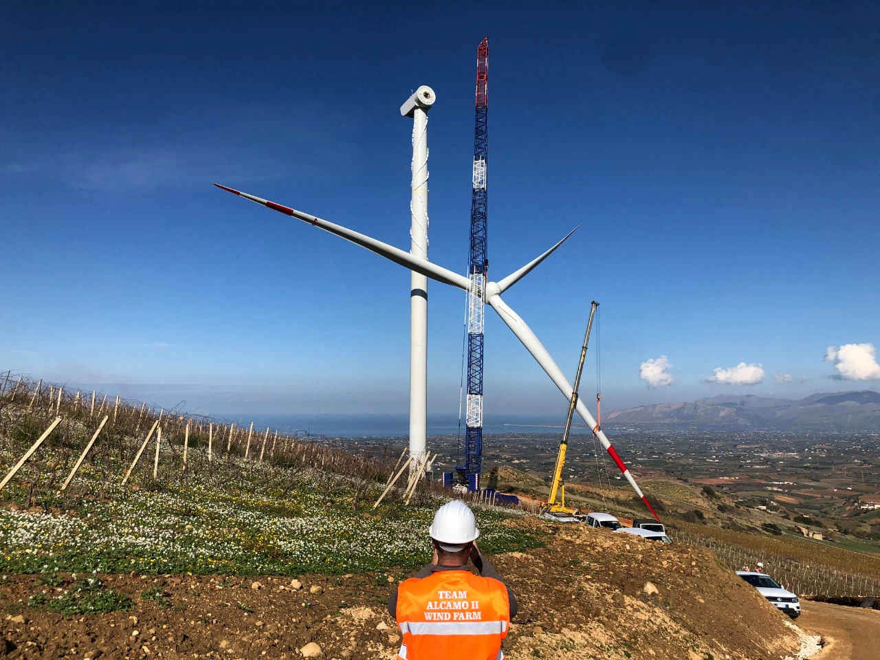 Goldwind implements its first wind turbine project in Italy | Goldwind wind turbine installation company